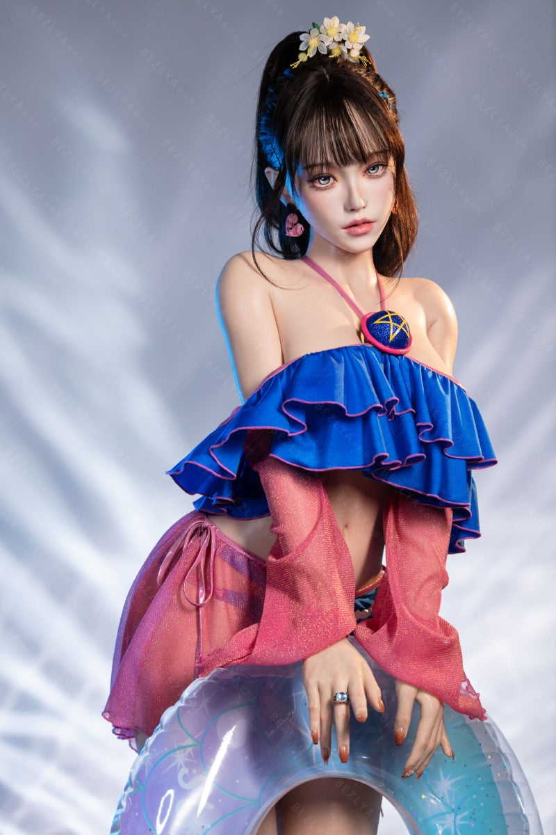 Sexuální panenka Nymphaea (Bezlya Doll 155cm E-pohár 2.2CF silikon)