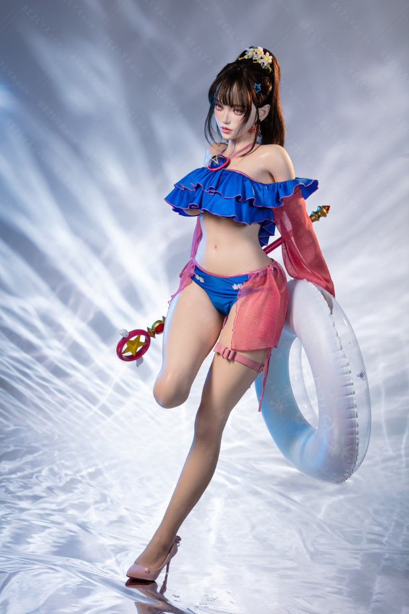 Sexuální panenka Nymphaea (Bezlya Doll 155cm E-pohár 2.2CF silikon)