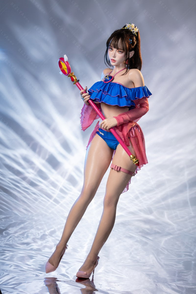 Sexuální panenka Nymphaea (Bezlya Doll 155cm E-pohár 2.2CF silikon)