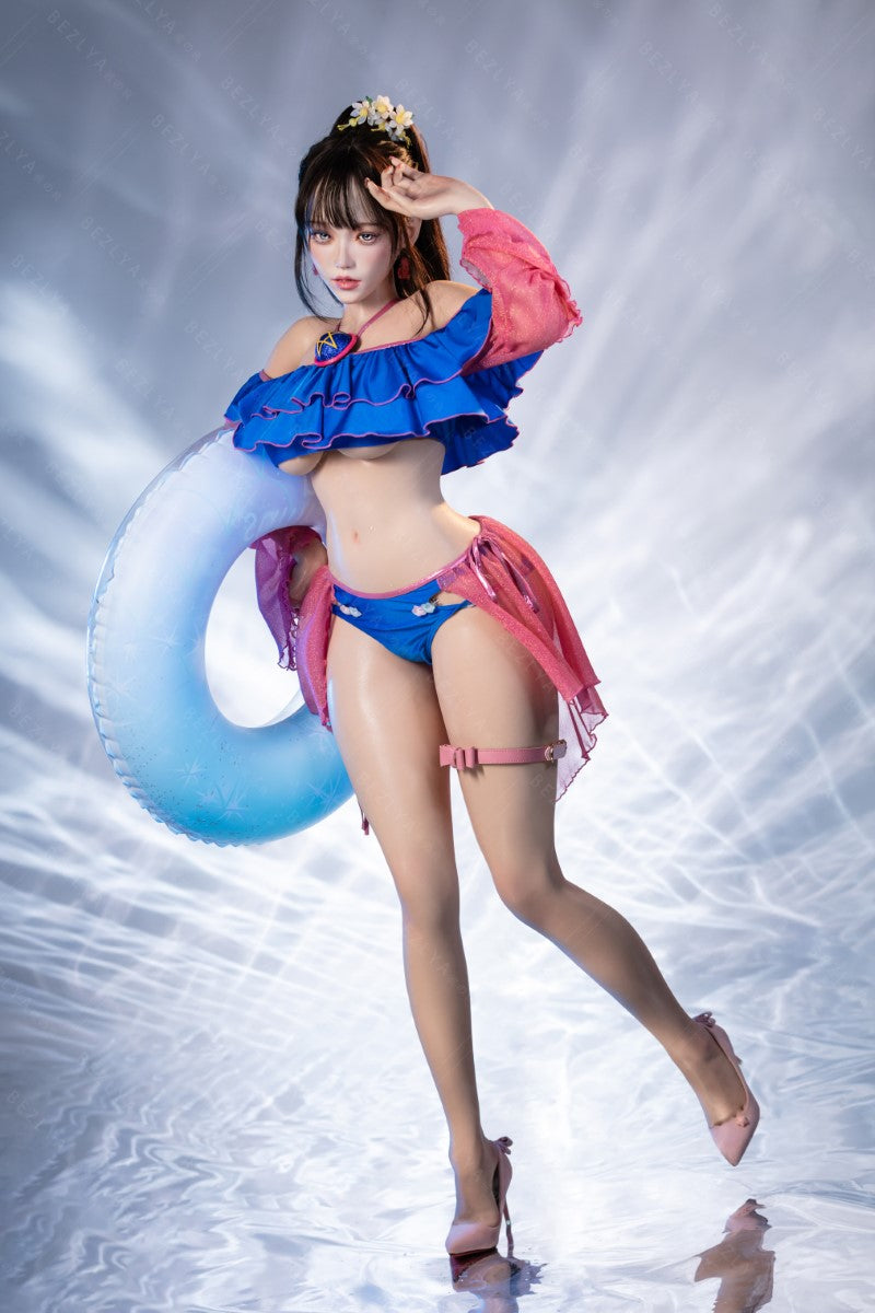 Sexuální panenka Nymphaea (Bezlya Doll 155cm E-pohár 2.2CF silikon)