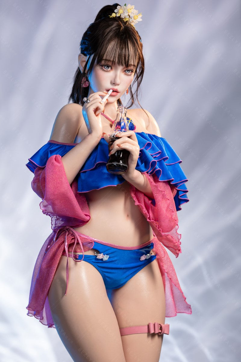 Sexuální panenka Nymphaea (Bezlya Doll 155cm E-pohár 2.2CF silikon)