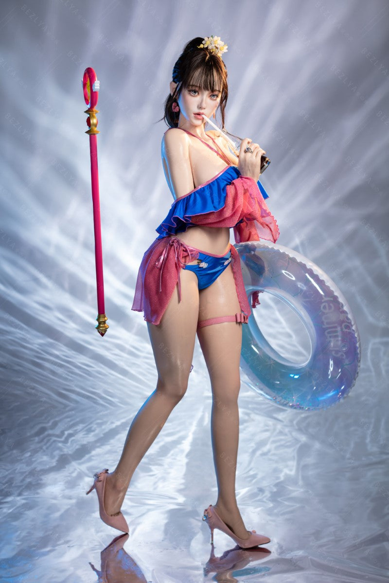 Sexuální panenka Nymphaea (Bezlya Doll 155cm E-pohár 2.2CF silikon)