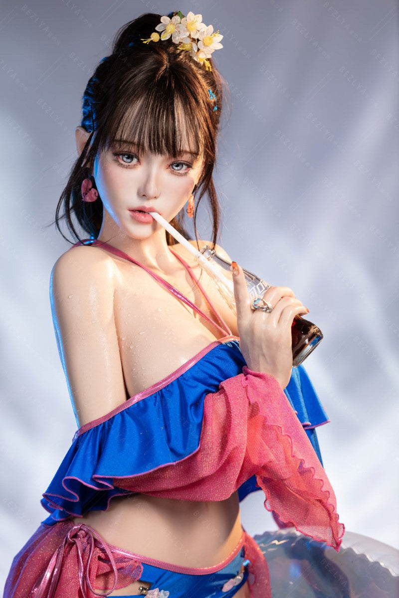 Sexuální panenka Nymphaea (Bezlya Doll 155cm E-pohár 2.2CF silikon)