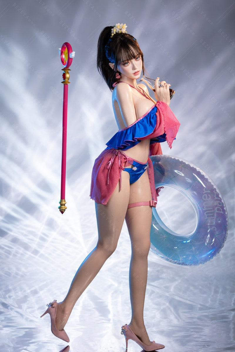 Sexuální panenka Nymphaea (Bezlya Doll 155cm E-pohár 2.2CF silikon)