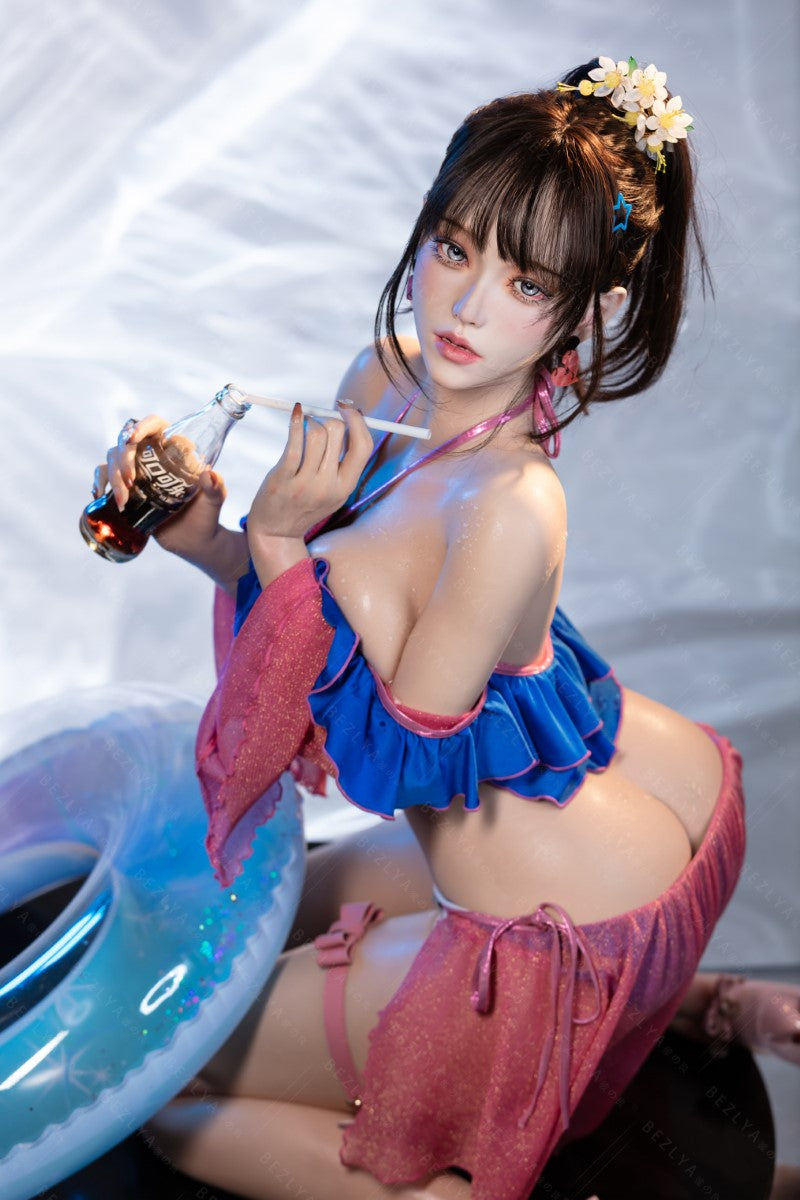 Sexuální panenka Nymphaea (Bezlya Doll 155cm E-pohár 2.2CF silikon)