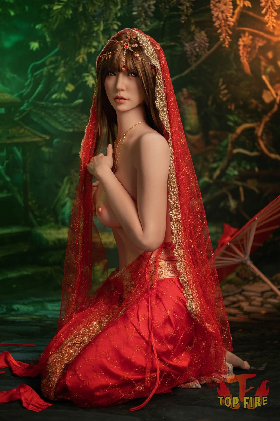 Jing Sex Doll (Top Fire Doll 170cm E-cup T65 Silicone)