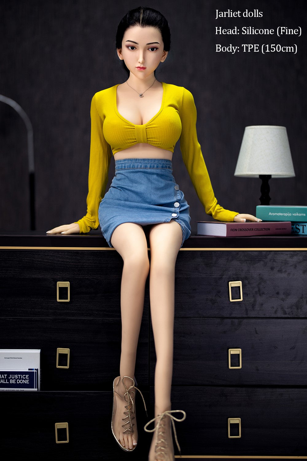 Fine Sex doll (Jarliet 150cm D-cup TPE+silicone)