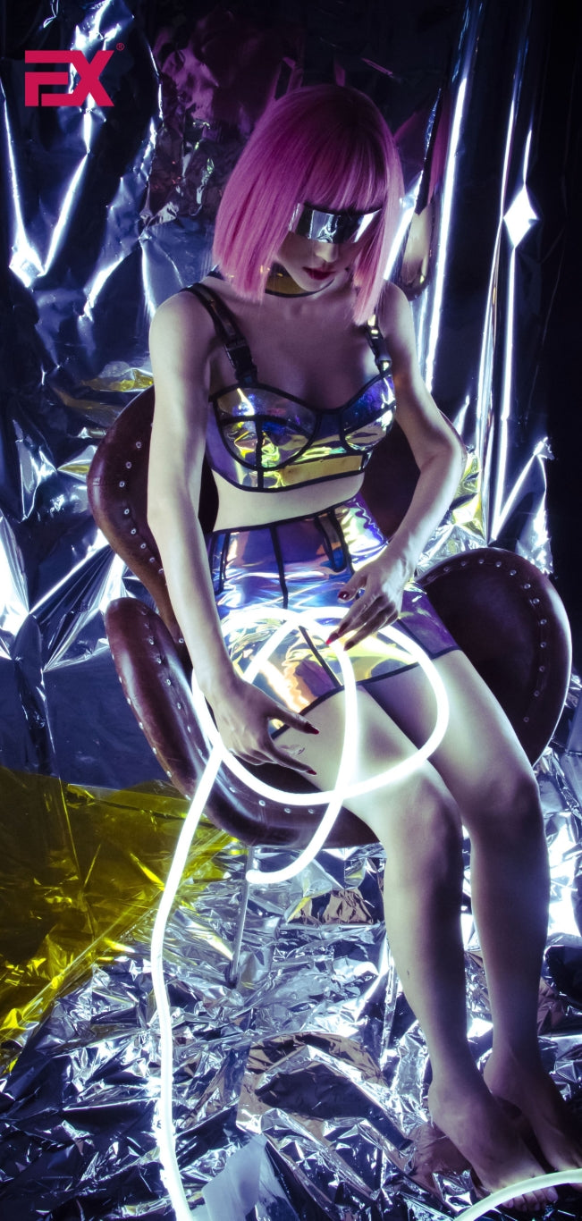 Jie CyberPunk Sex Doll (EXDoll 166cm B-Cup #Exclone Silicone)
