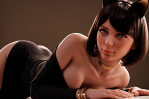 Debbie Sex doll (Aibei Doll 151cm f-cup #Ab17 TPE+silicone)