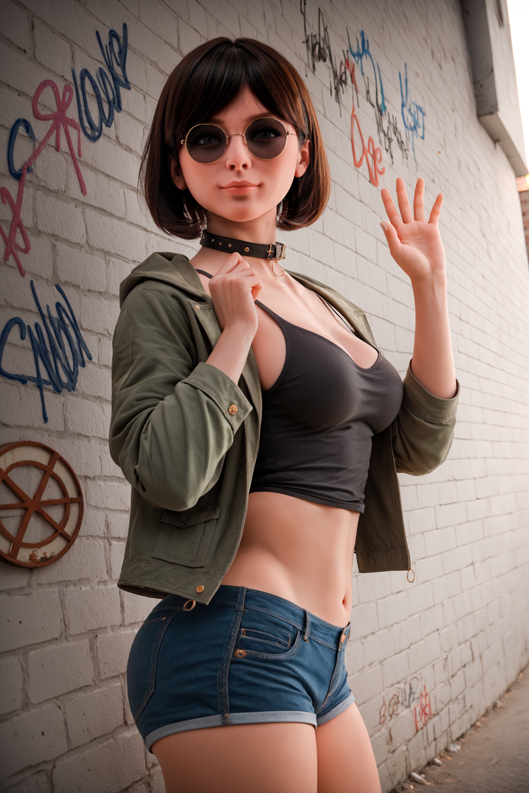 Sexuální panenka Mathilda (Aibei Doll 151cm F-Cup #AB17 TPE+silikon)