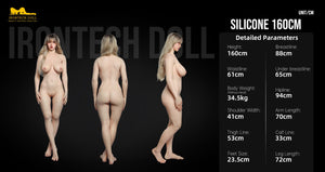 Tina Sex Doll (Irontech Doll 160 cm C-CUP S45 Silikon)