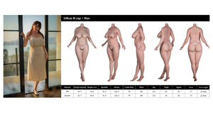 Hao Sex Doll (Starpery 168 cm H-kupa TPE+silikon)