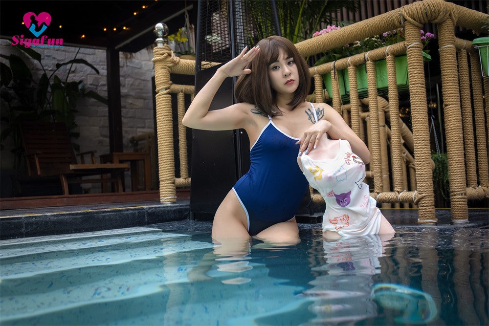 Megan Sex doll SG-T-013 (Sigafun Body 45cm D-cup silicone)