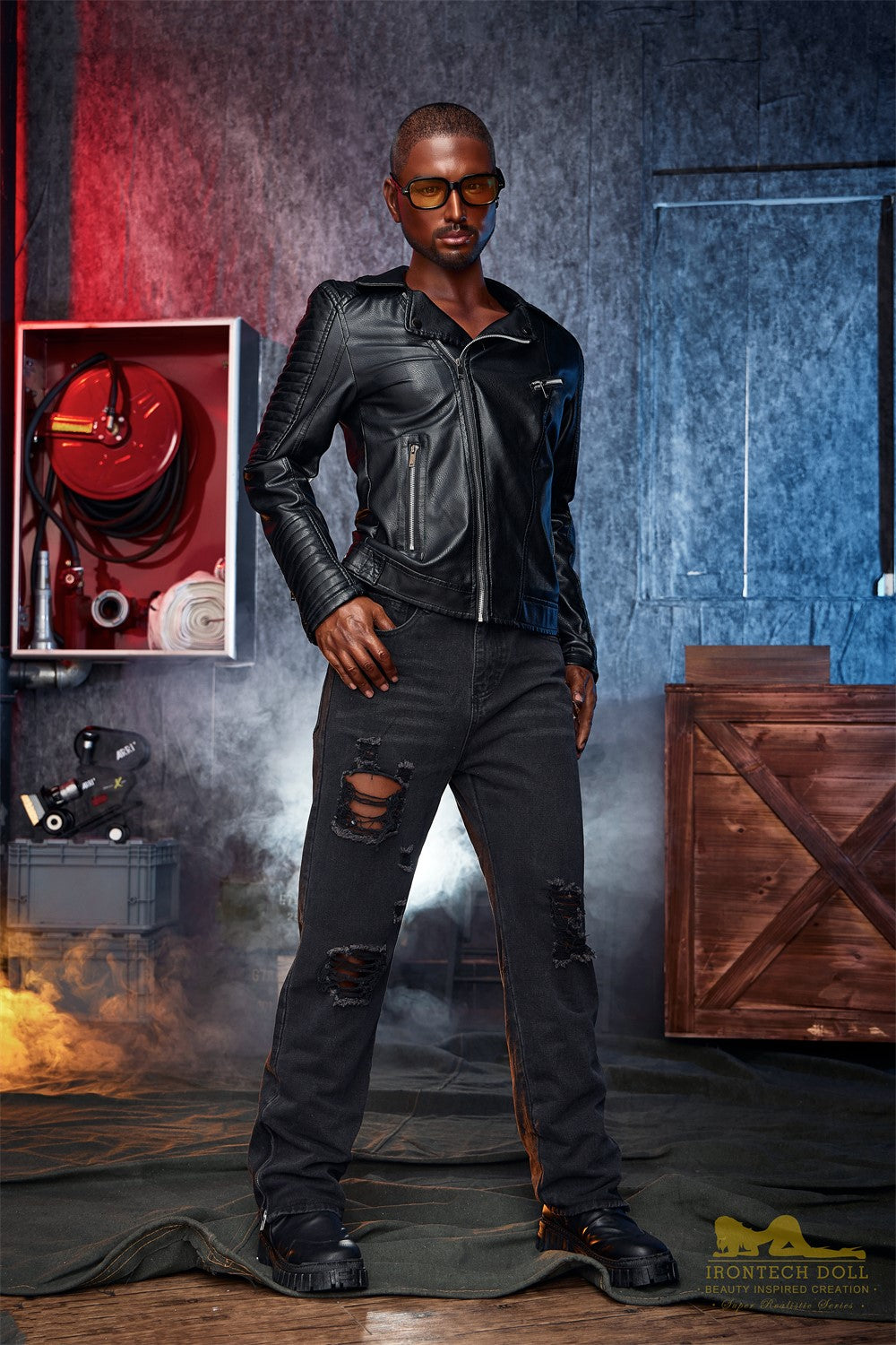 Mužská sexuální panenka Kevin (Irontech Doll 170 cm M1 silikon)
