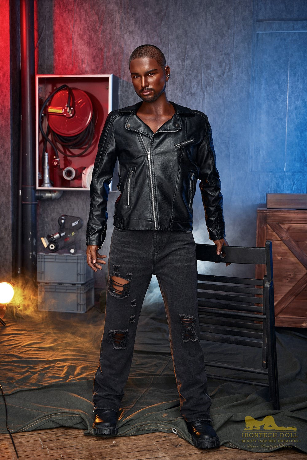 Mužská sexuální panenka Kevin (Irontech Doll 170 cm M1 silikon)
