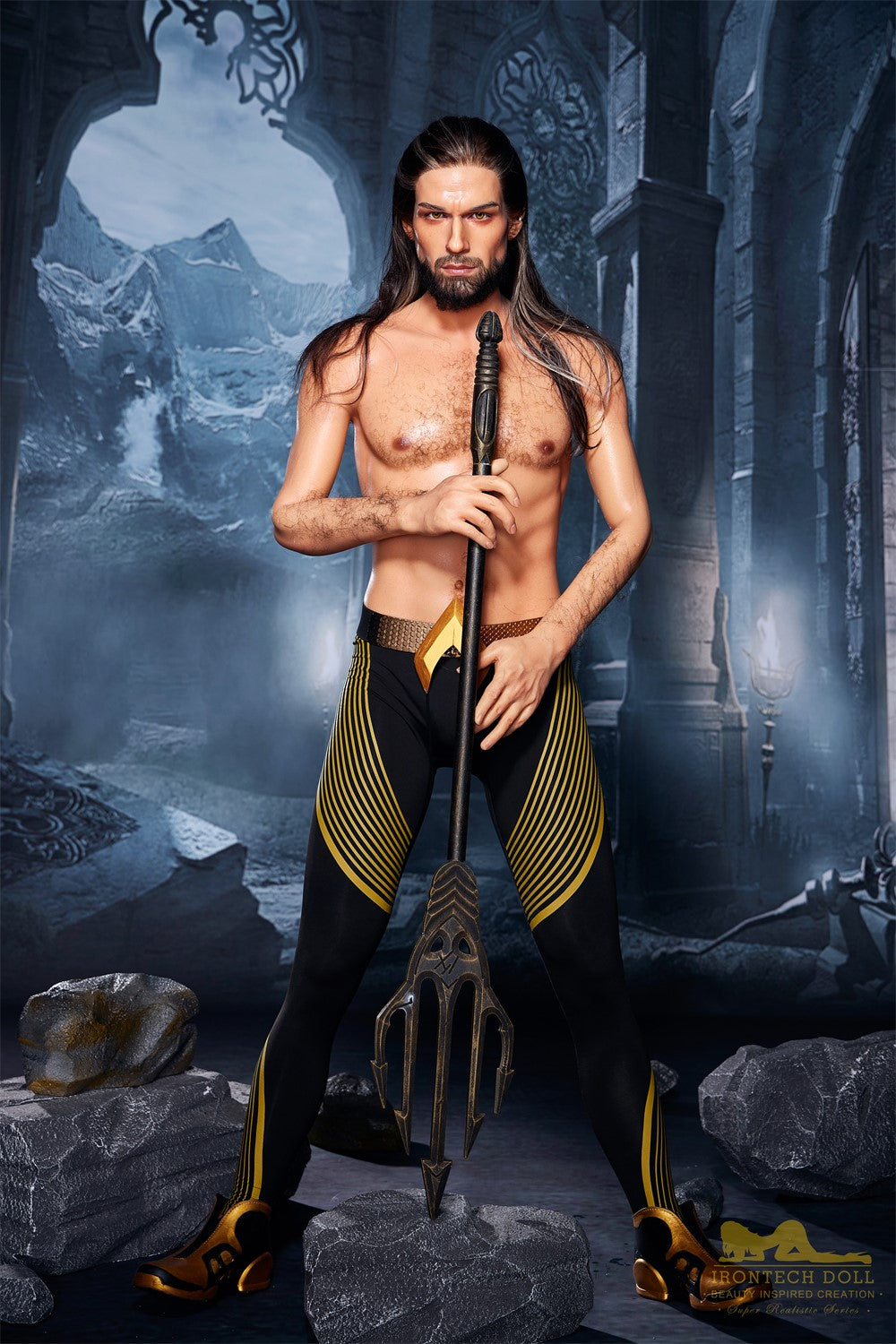 Mužská sexuální panenka Thomas (Irontech Doll 170 cm M5 silikon)