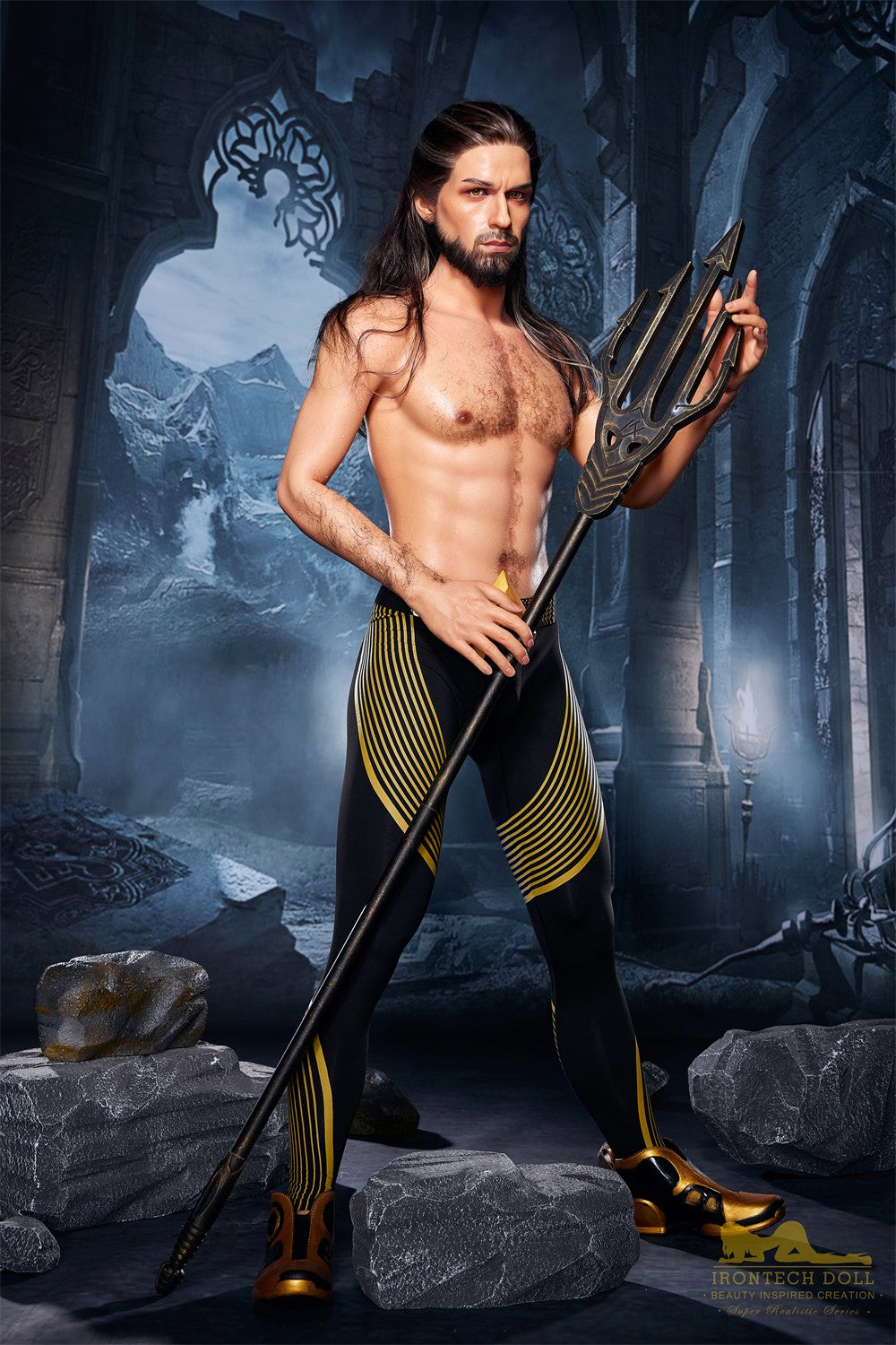 Mužská sexuální panenka Thomas (Irontech Doll 170 cm M5 silikon)