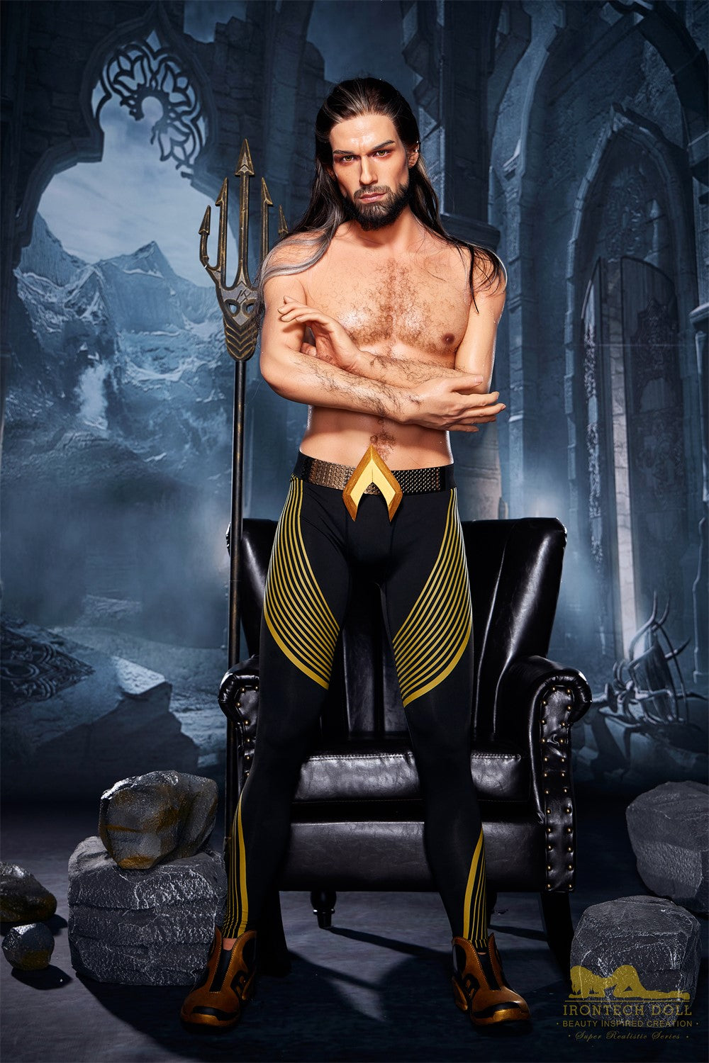 Mužská sexuální panenka Thomas (Irontech Doll 170 cm M5 silikon)