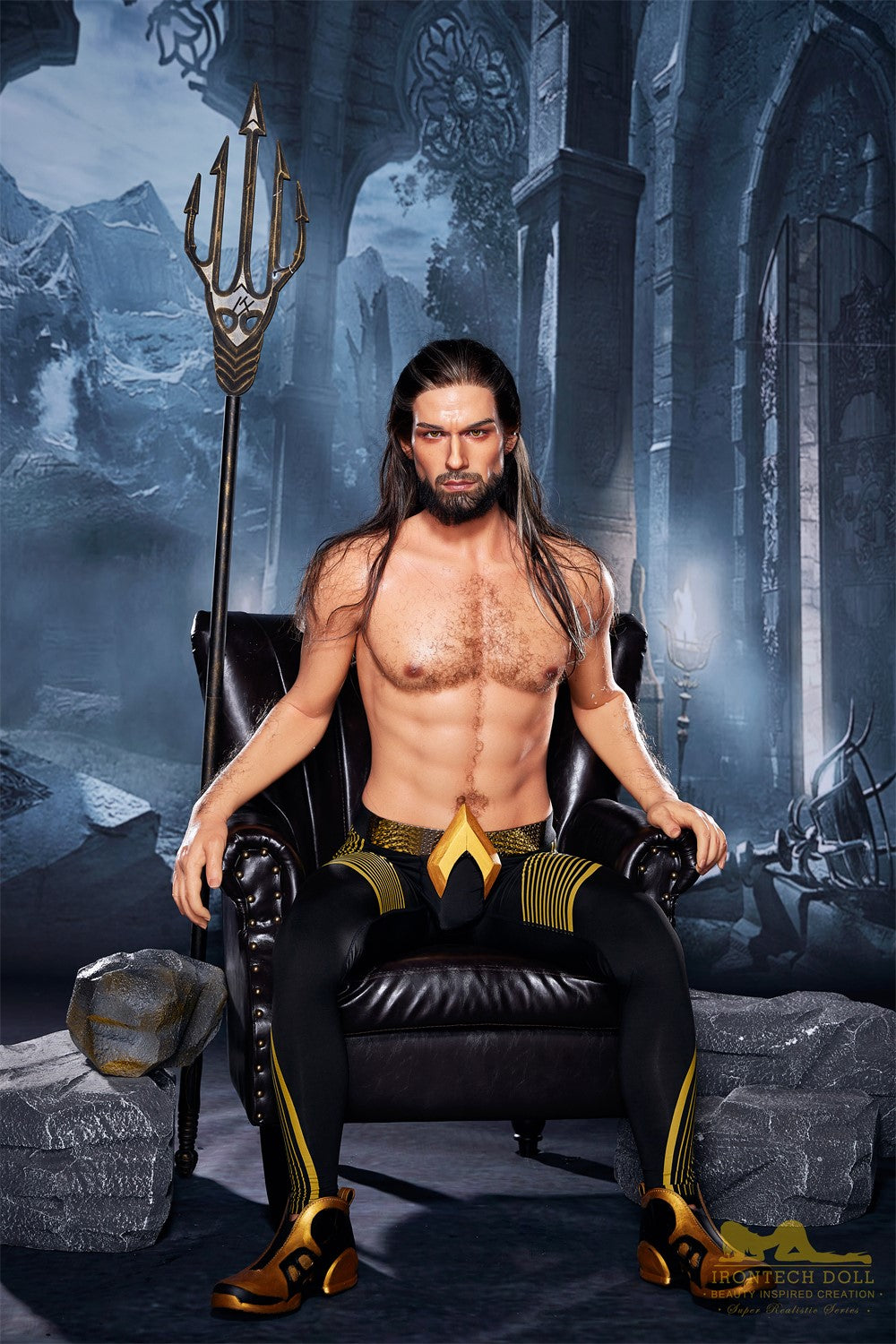 Mužská sexuální panenka Thomas (Irontech Doll 170 cm M5 silikon)