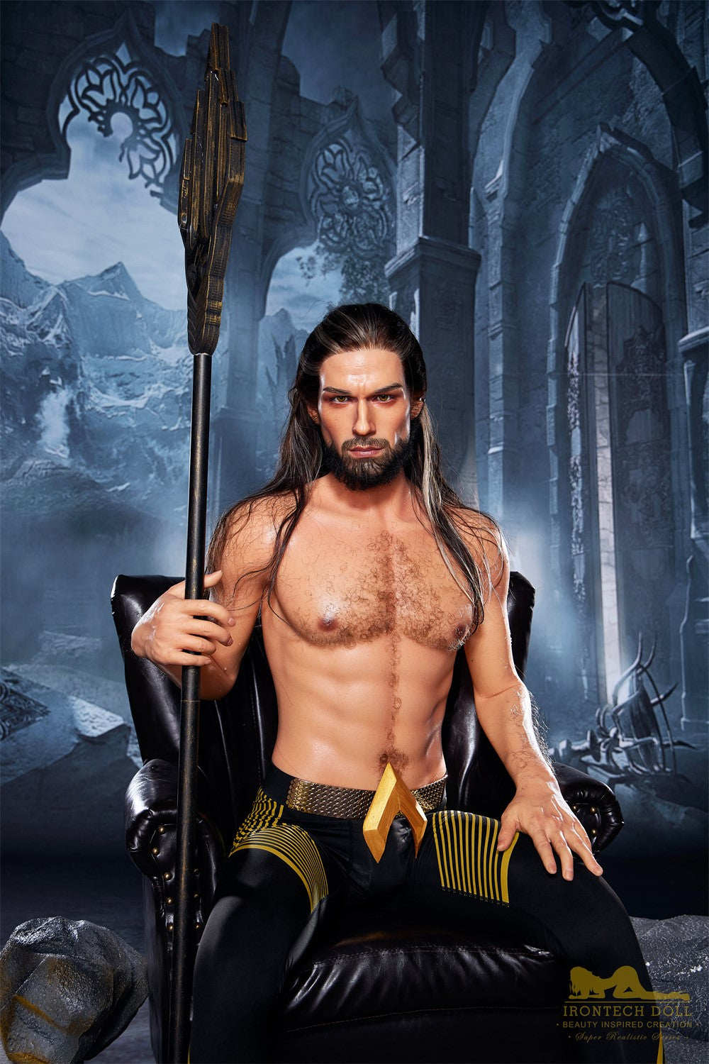 Mužská sexuální panenka Thomas (Irontech Doll 170 cm M5 silikon)