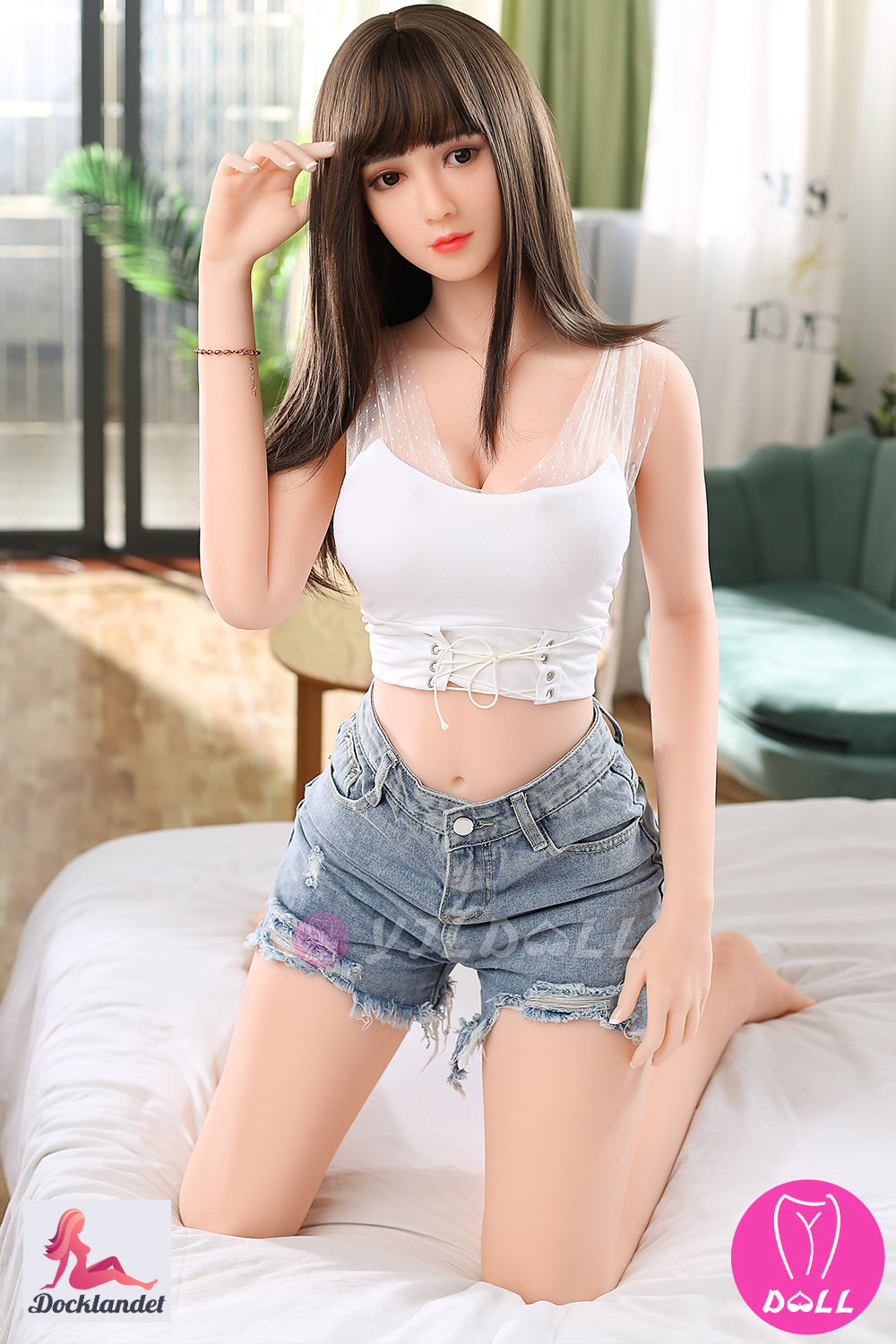 Sexuální panenka Wu Lan (YJL Doll 170cm D-Cup #805 TPE+silikon)