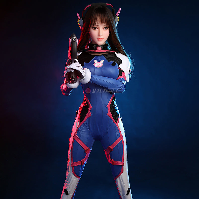 Sexuální panenka Yoko D.Va (YJL Doll 155cm C-Cup #825 TPE+silikon)