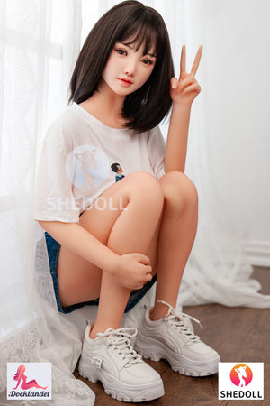 Sunny Sex Doll (SHEDOLL 148cm d-kupa #sh002 tpe+silikon)