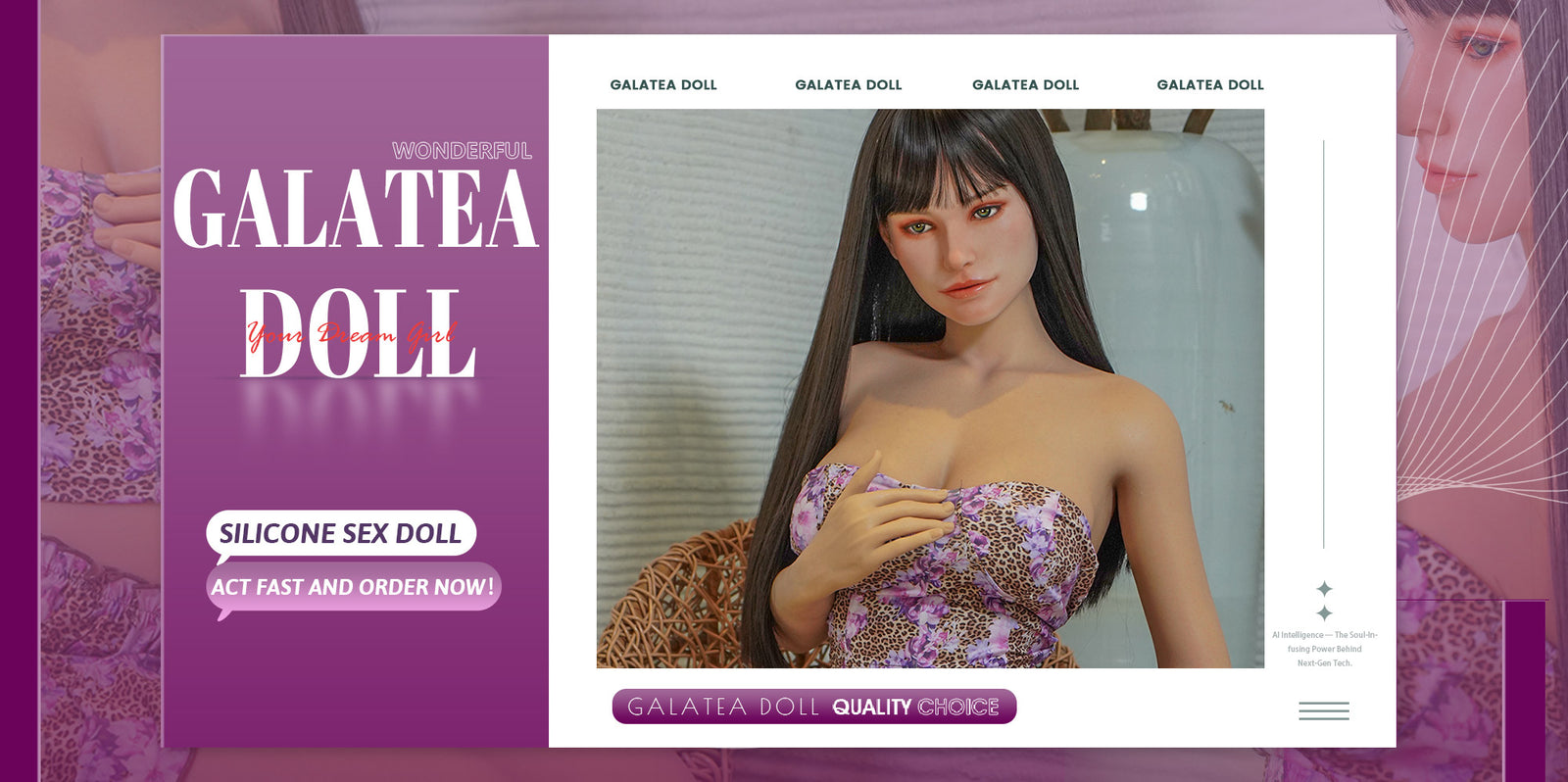 Joline Sex Doll (Galatea Doll 163cm D-Cup #198 silikon)
