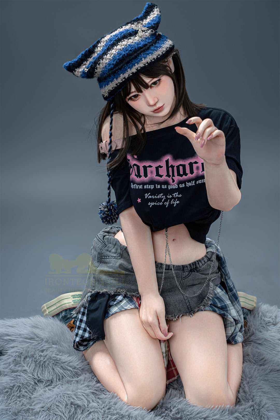 Nia Sex Doll (Irontech Doll 158cm E-pohár T3-2 silikon)