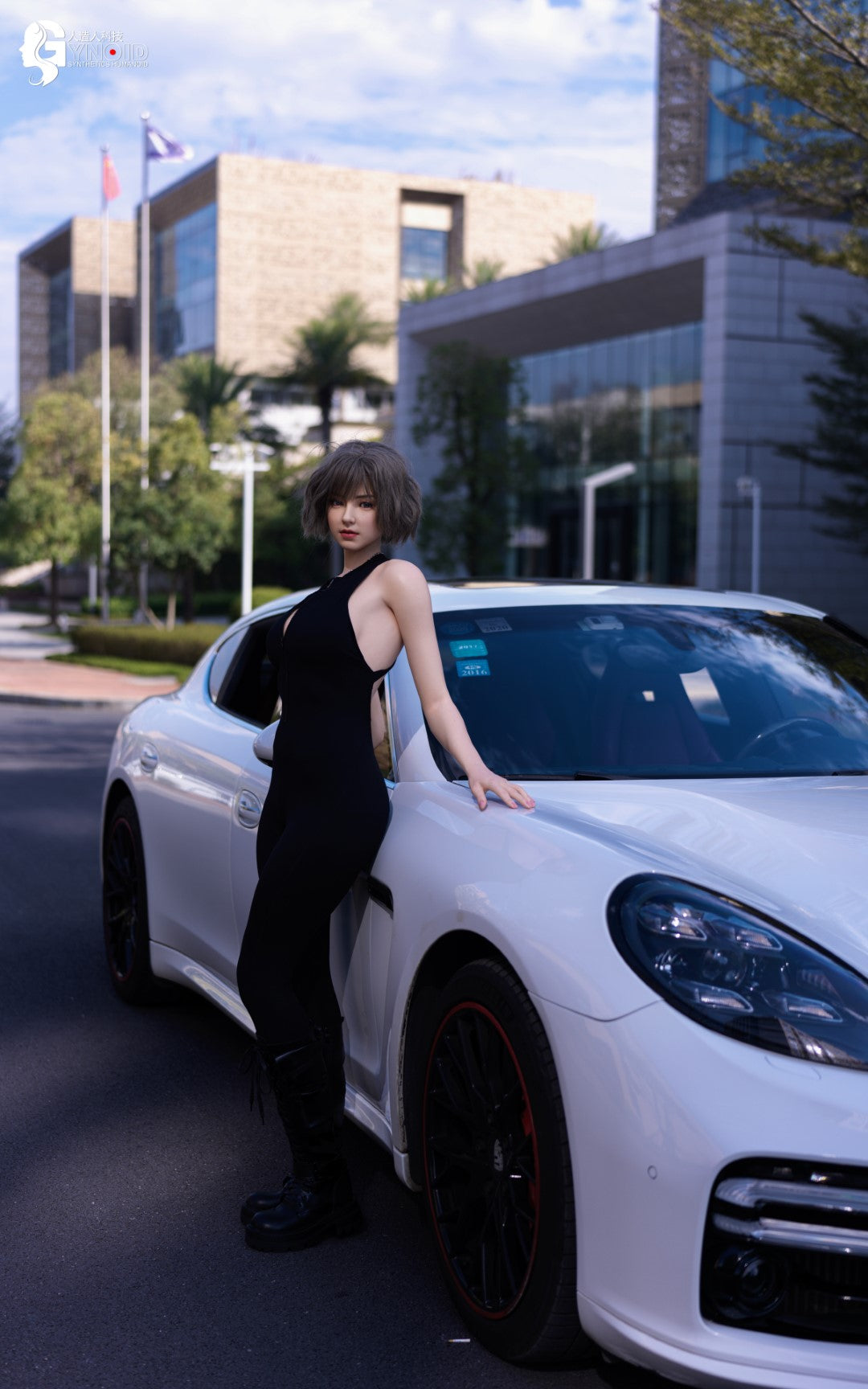 Sexuální panenka Mona Model 20R Deluxe (Gynoid Doll 163 cm silikonový E-Cup)