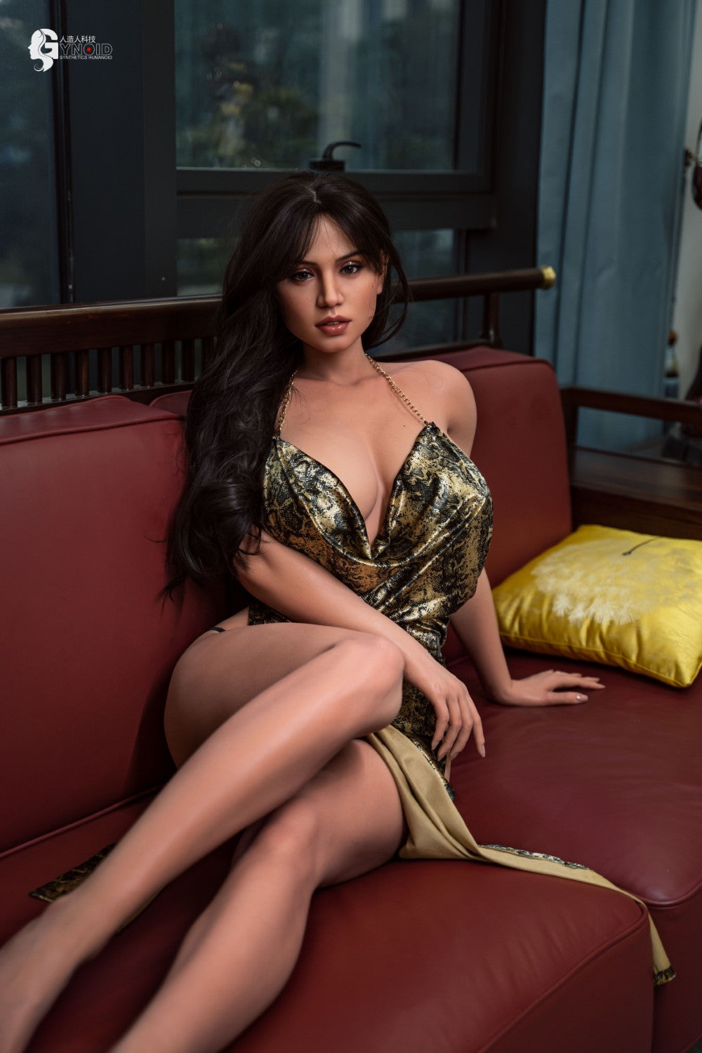 Sexuální panenka Gina Model 21 Deluxe (Gynoid Doll 164 cm F-Cup silikon)