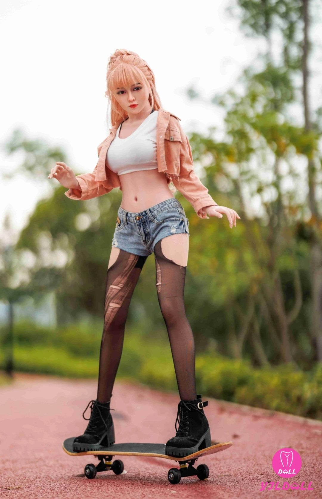 Ansley Sex Doll (YJL Doll 148cm D-Cup #369 TPE+silikon)