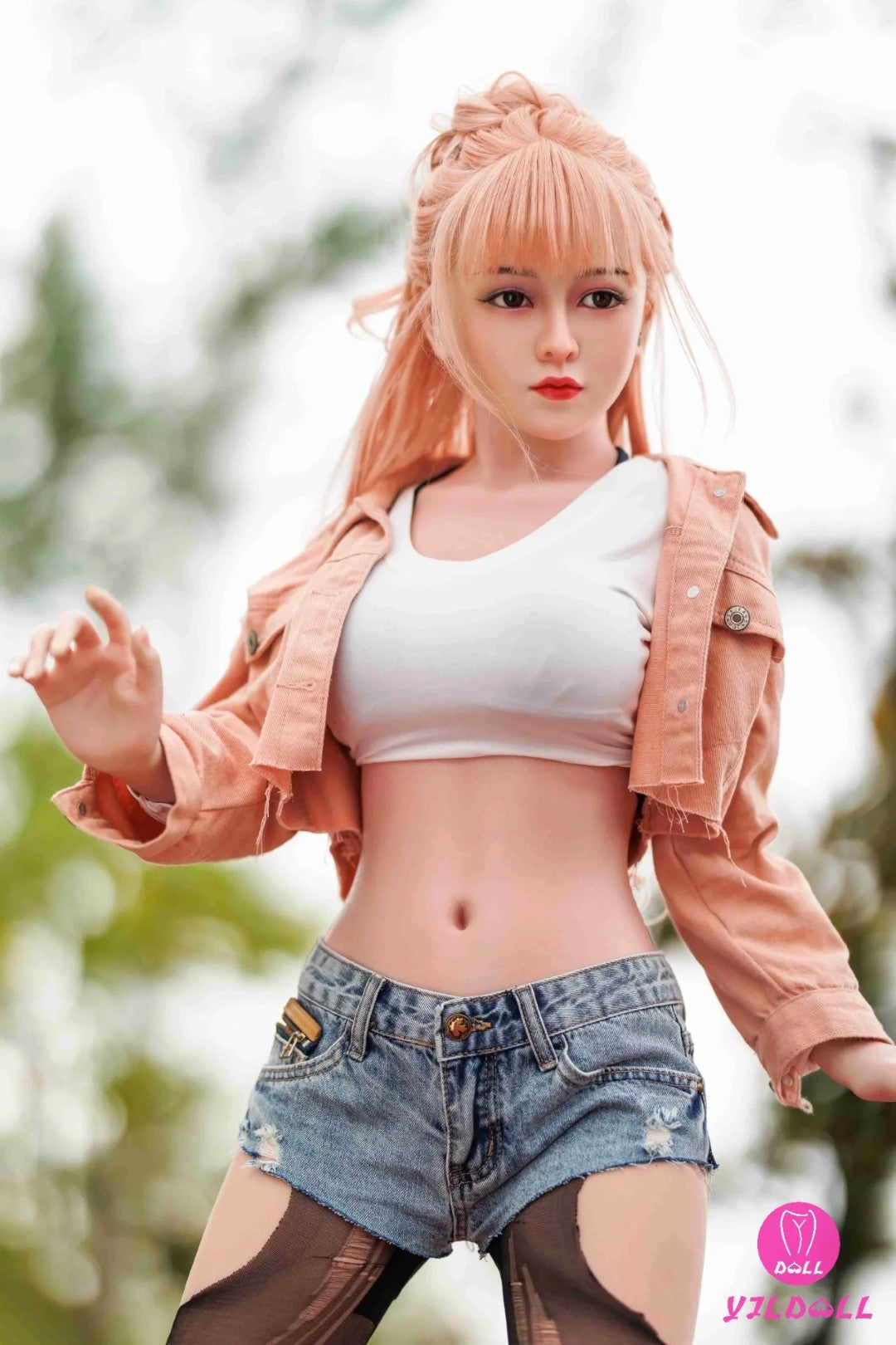 Ansley Sex Doll (YJL Doll 148cm D-Cup #369 TPE+silikon)
