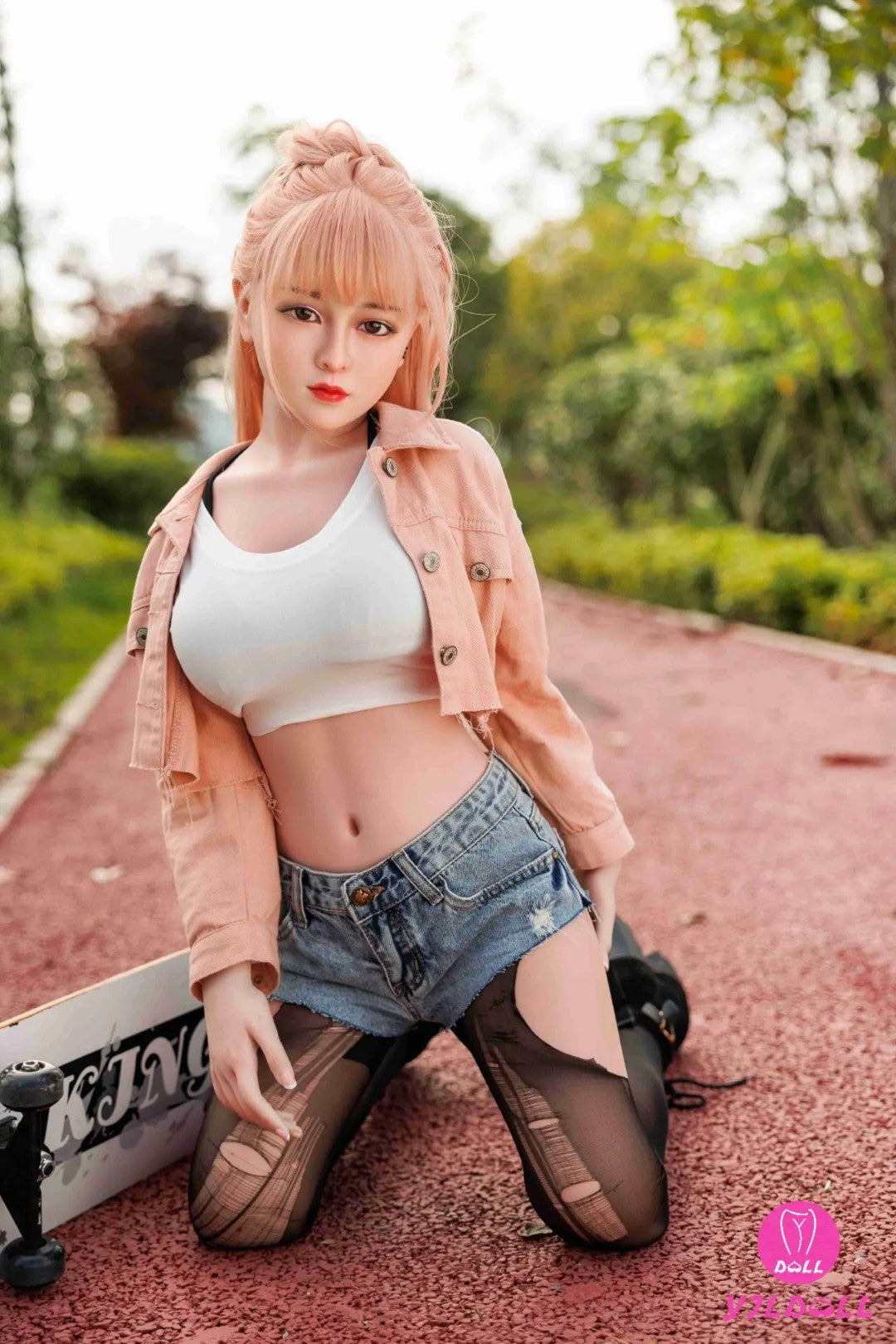 Ansley Sex Doll (YJL Doll 148cm D-Cup #369 TPE+silikon)