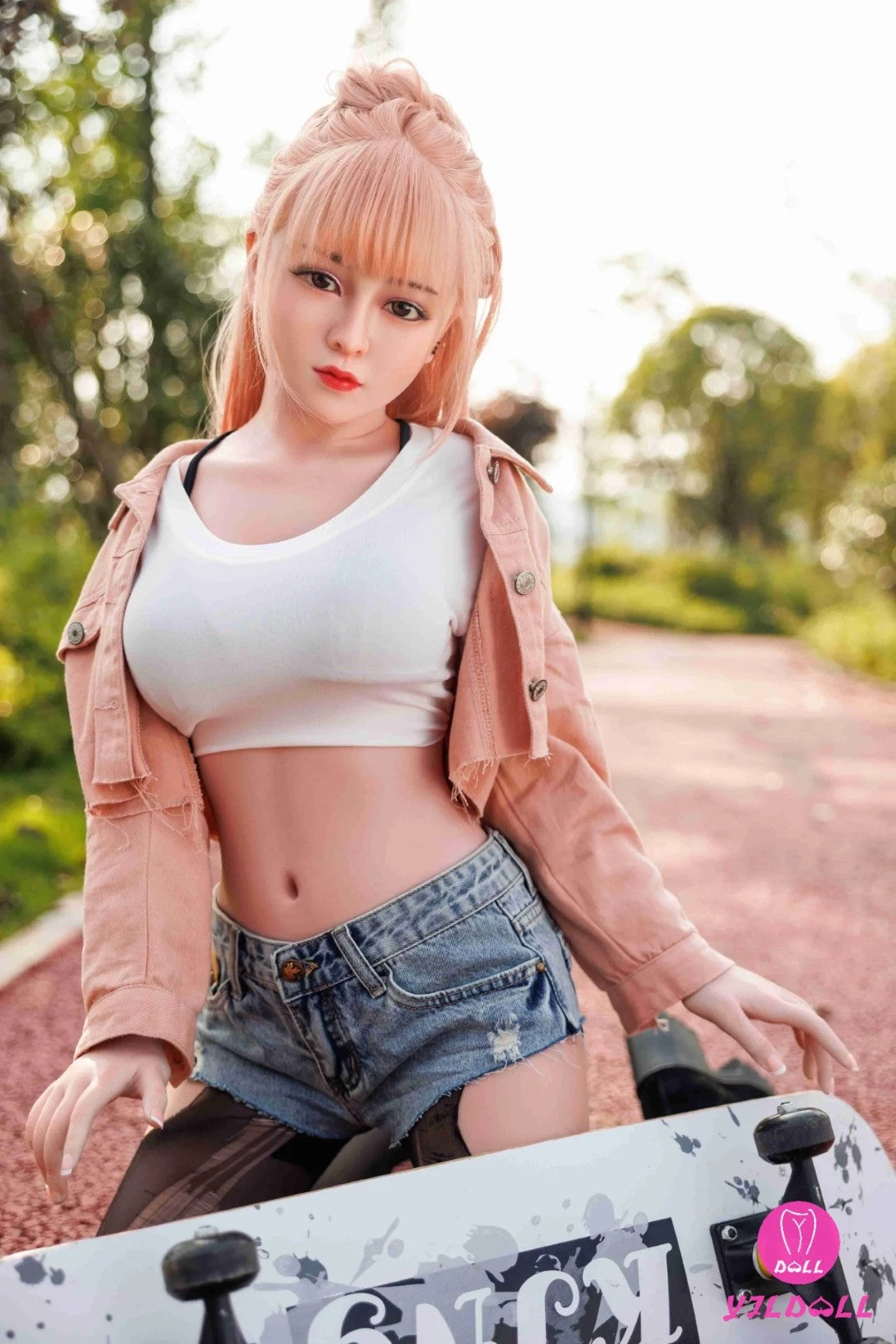 Ansley Sex Doll (YJL Doll 148cm D-Cup #369 TPE+silikon)