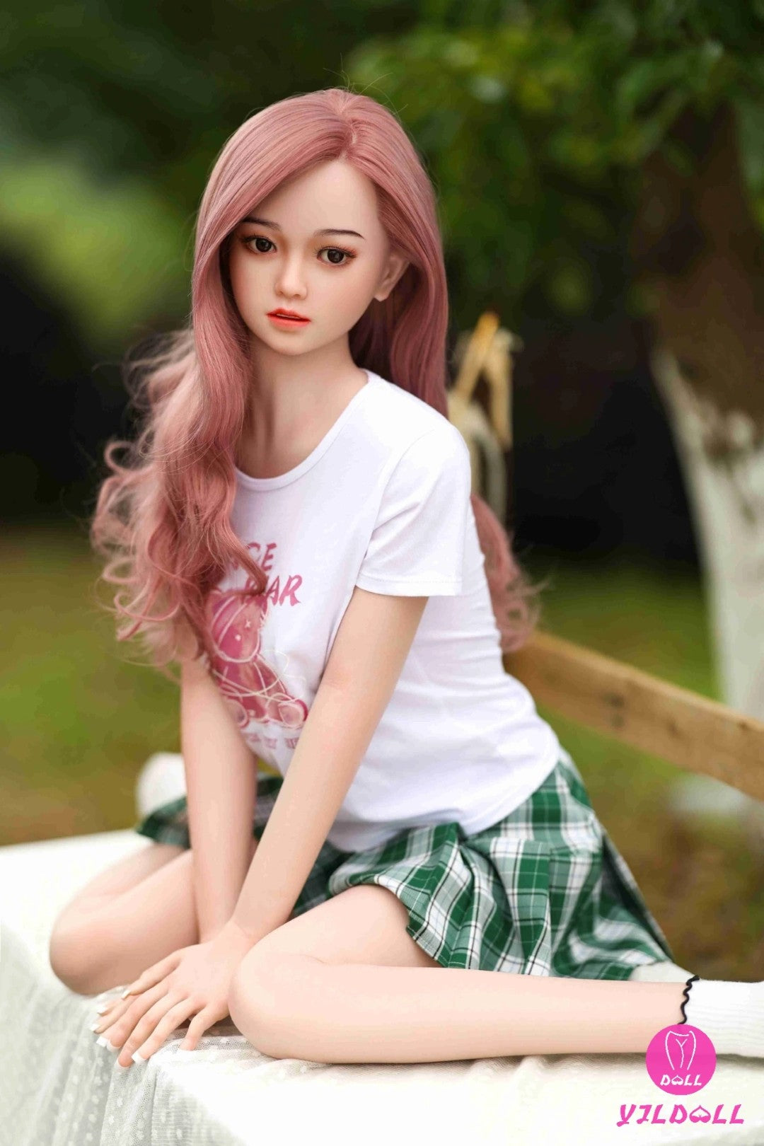 Sexuální panenka Joyce (YJL Doll 148cm D-Cup #370 TPE+silikon)