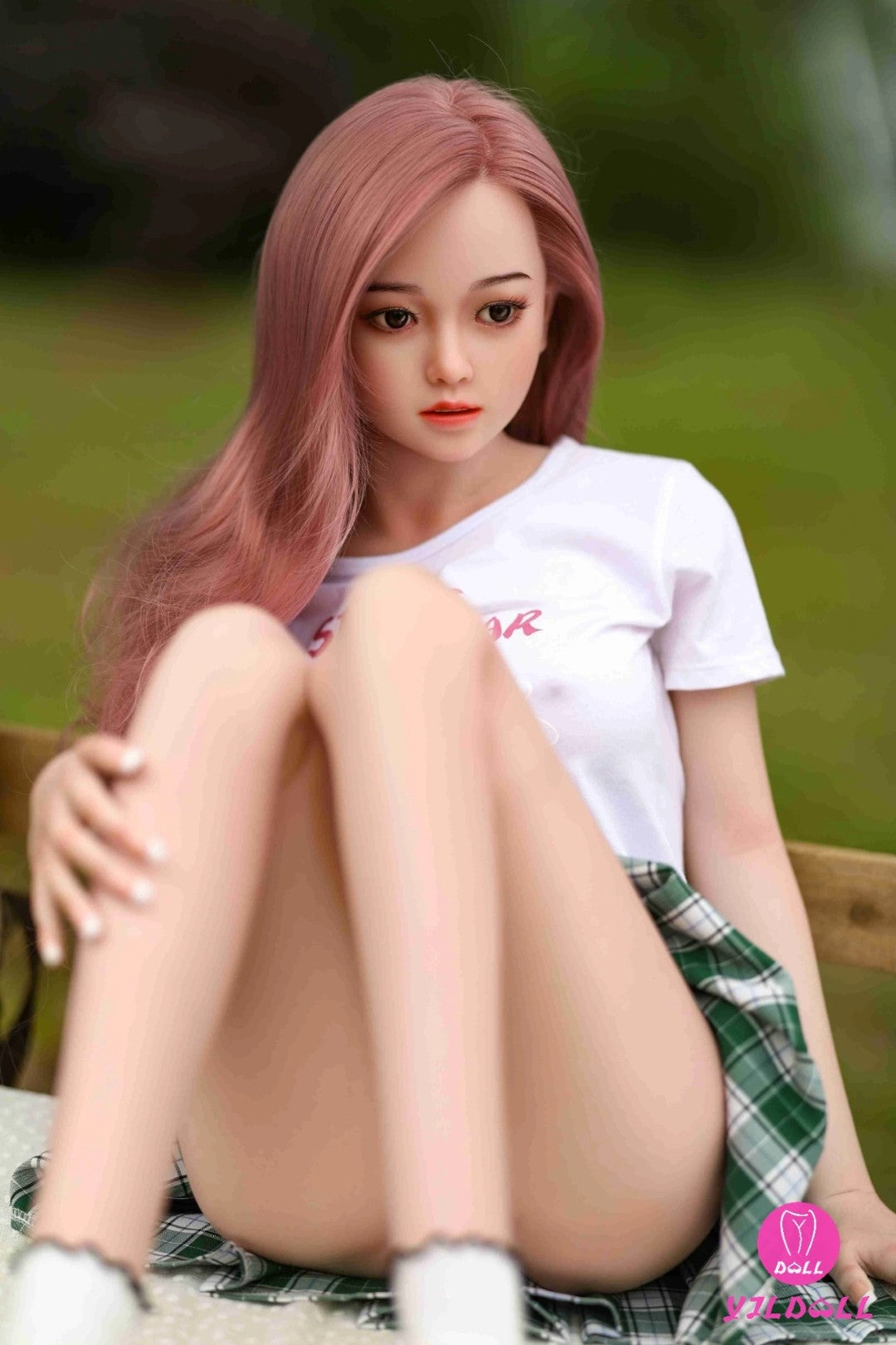 Sexuální panenka Joyce (YJL Doll 148cm D-Cup #370 TPE+silikon)