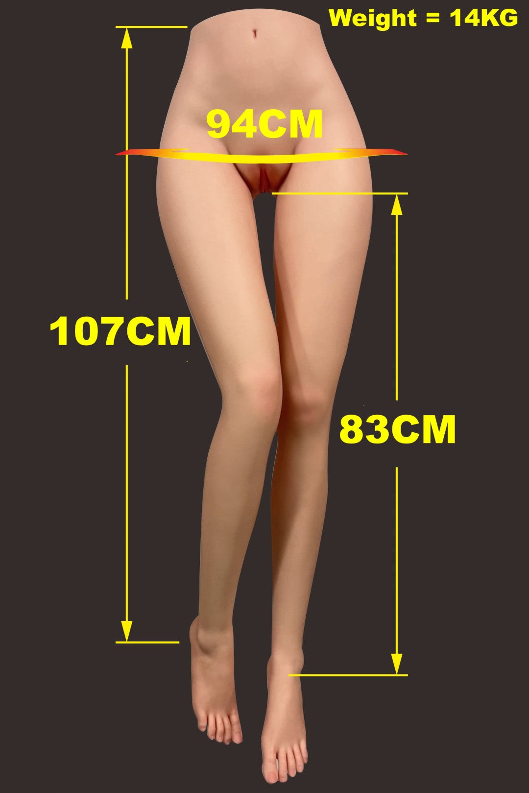 Nohy (Tayu-Doll 107 cm silikon)