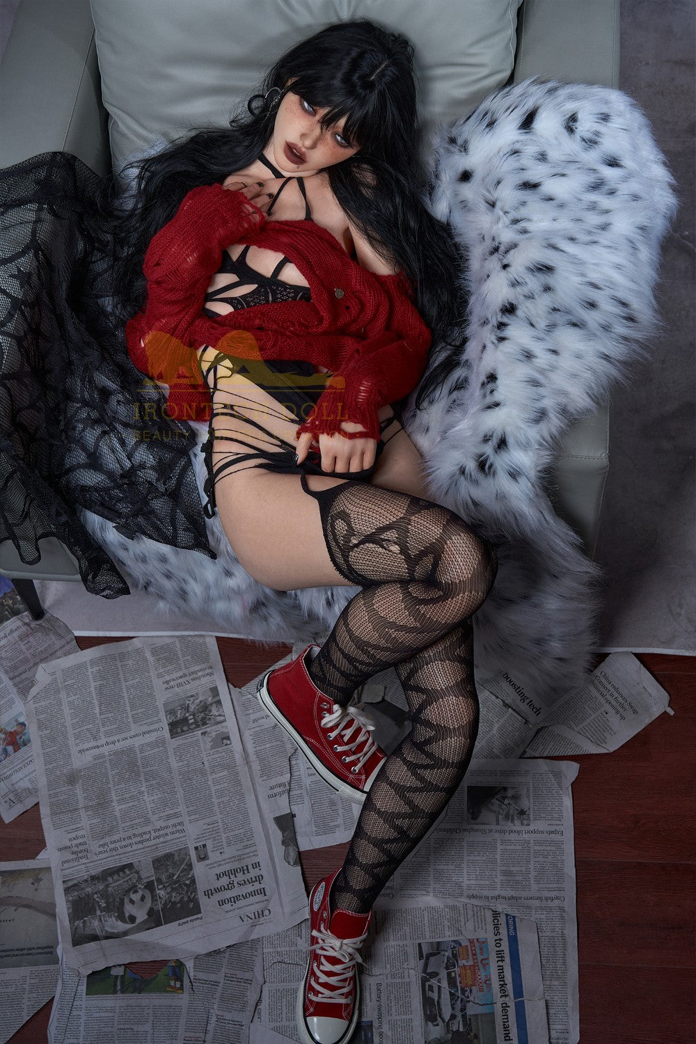 Sexuální panenka Vanessa (Irontech Doll 161cm B-Cup B2 silikon)