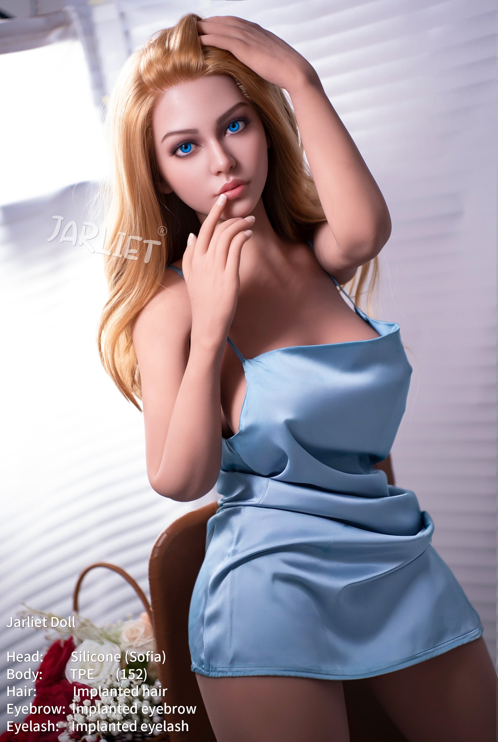 Sofia Sex Doll (Jarliet 152cm D-kupa TPE+silikon)