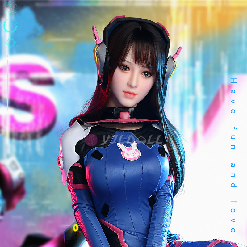 Sexuální panenka Yoko D.Va (YJL Doll 155cm C-Cup #825 TPE+silikon)