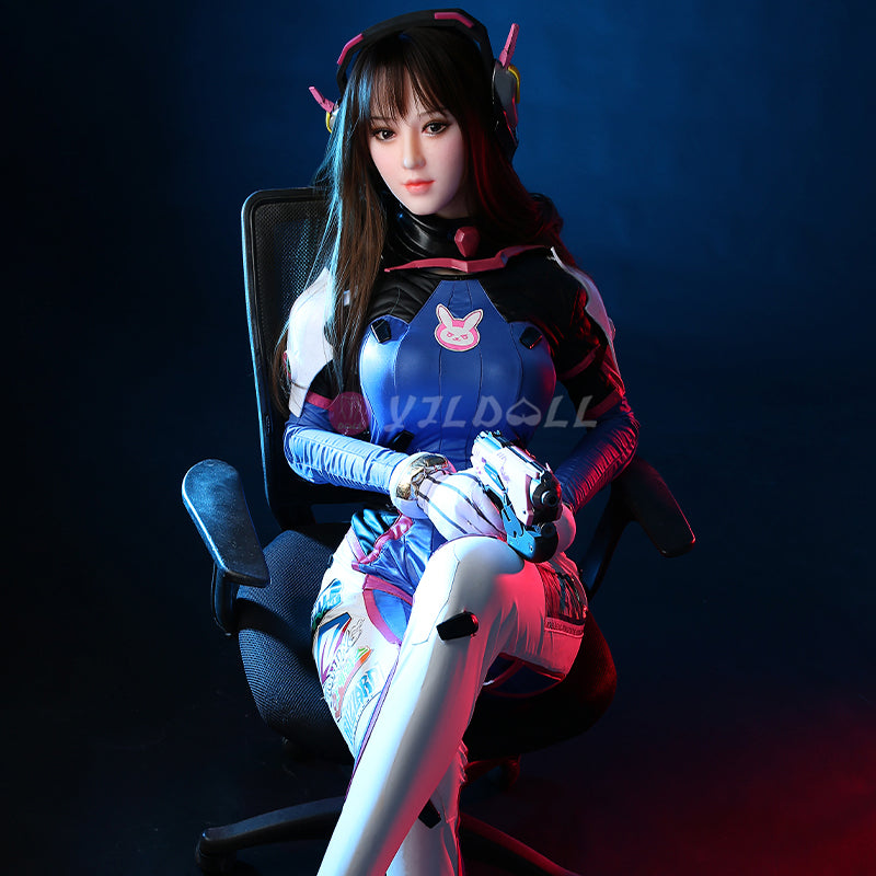 Sexuální panenka Yoko D.Va (YJL Doll 155cm C-Cup #825 TPE+silikon)