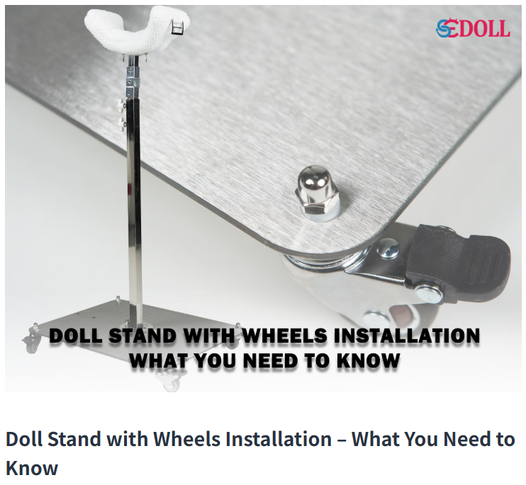 However, stand with wheels (SE-Doll accessories)