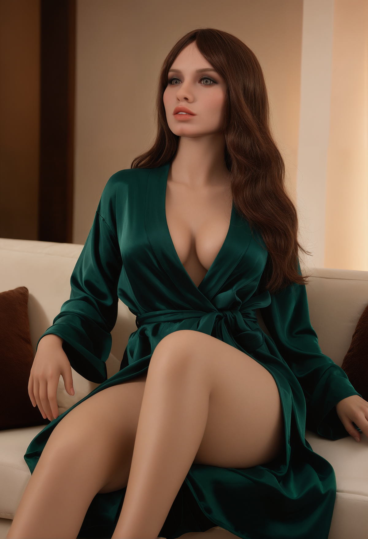 Janeina sexuální panenka (Aibei Doll 151cm F-Cup #AB6 TPE+silikon)