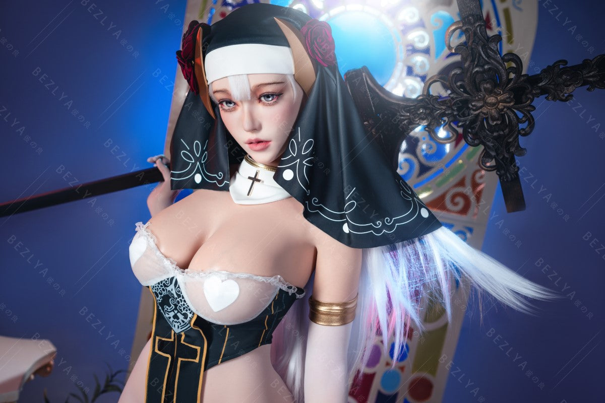 Sexuální panenka Nymphaea (Bezlya Doll 155cm E-pohár 2.2CF silikon)