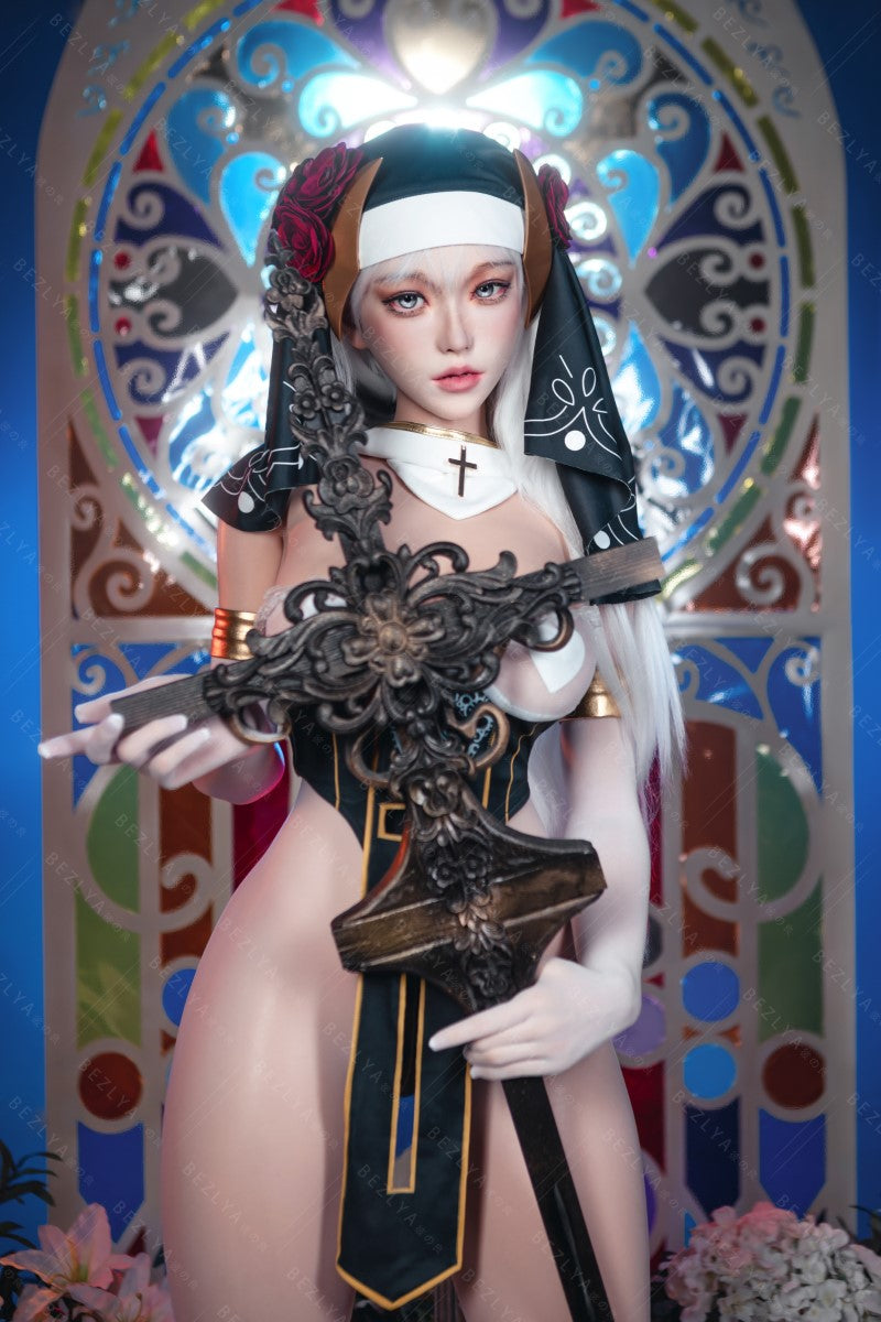 Sexuální panenka Nymphaea (Bezlya Doll 155cm E-pohár 2.2CF silikon)