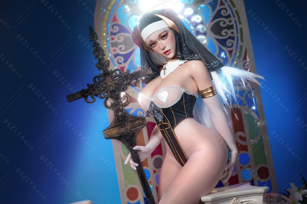 Sexuální panenka Nymphaea (Bezlya Doll 155cm E-pohár 2.2CF silikon)