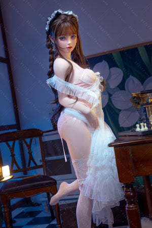 Sexuální panenka Campanula (Bezlya Doll 149cm D-kupa 2.0 TPE+silikon)