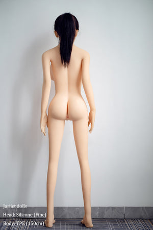 Jemná sexuální panenka (Jarliet 150 cm D-kupa TPE+silikon)