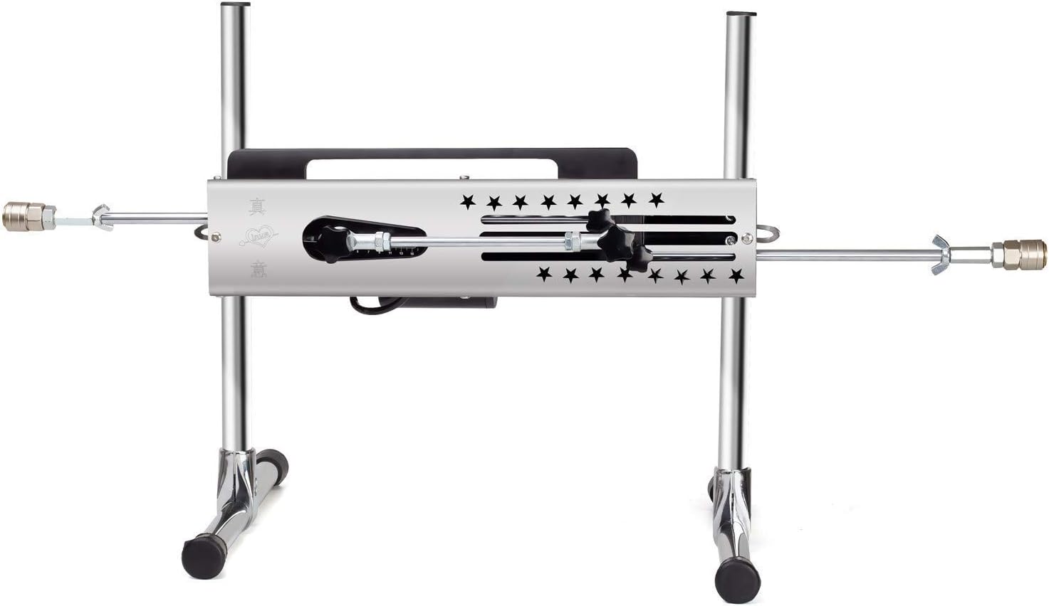 Profesionální sexuální stroj s nastavitelnou rychlostí a duálním ovládáním - 120W motor